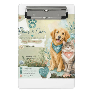 Mini Porte-bloc Garde d'animaux,Chats et Chiens