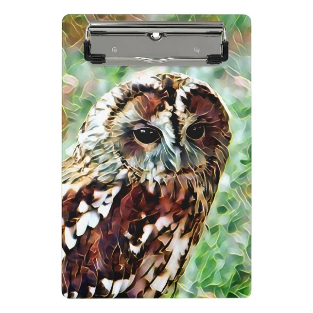 MINI PORTE-BLOC HIBOU (Devant)