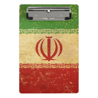 Mini Porte-bloc Iran - Drapeau Vintage