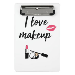Mini Porte-bloc J'aime le maquillage