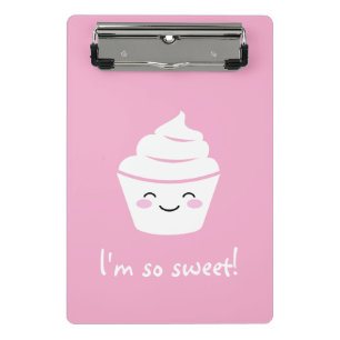 Mini Porte-bloc Joli gâteau animé rose mignon