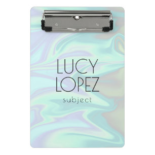 Mini Porte-bloc Jolie élégance moderne chick holographic