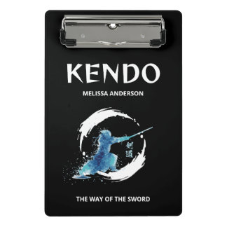 Mini Porte-bloc Journal de pratique de kendo aquarelle pour pratiq