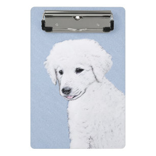 Mini Porte-bloc Kuvasz Peinture - Cute Original Chien Art