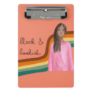 Mini Porte-bloc Les amoureux du livre noir Cadeaux pour Ados, fill