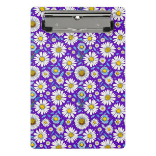 Mini Porte-bloc Marguerites et Feuilles