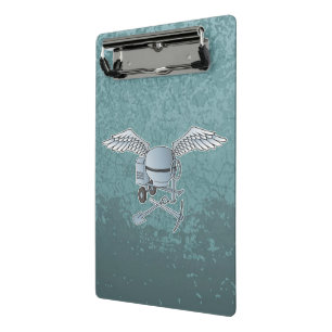 Mini Porte-bloc Mélangeur de béton bleu-gris