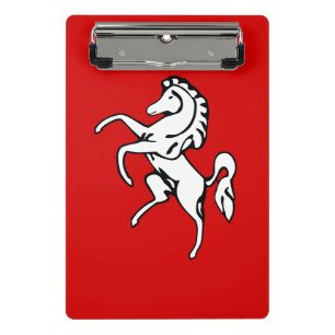 Mini Porte-bloc Mini-bloc-notes avec le drapeau du comté de Kent,