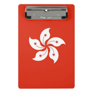 Mini Porte-bloc Mini porte - bloc avec drapeau de Hong Kong
