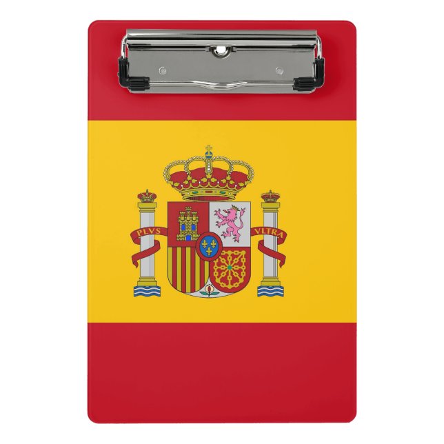 Mini Porte-bloc Mini porte - bloc avec drapeau d'Espagne (Devant)