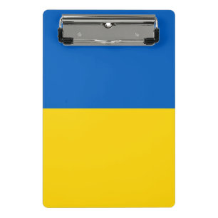 Mini Porte-bloc Mini porte - bloc avec drapeau d'Ukraine