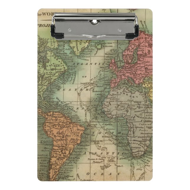 Mini Porte-bloc Monde 4 (Devant)