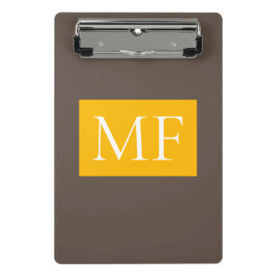 Mini Porte-bloc Monogramme attractif minimaliste moderne