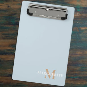 Mini Porte-bloc Monogramme de nom personnalisé