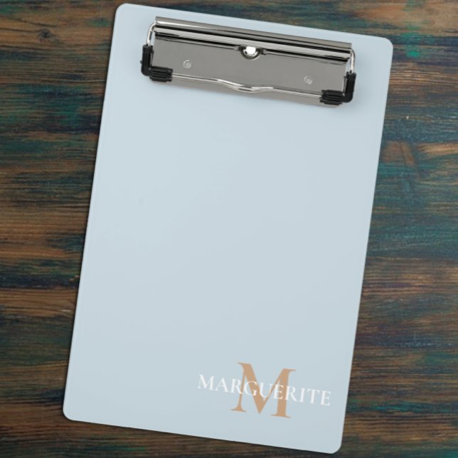 Mini Porte-bloc Monogramme de nom personnalisé (Créateur téléchargé)
