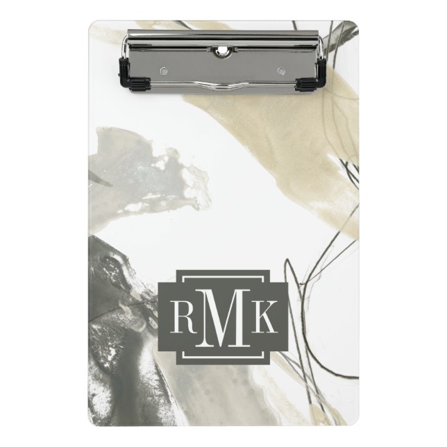 Mini Porte-bloc Monogramme | Momentum monochrome (Devant)