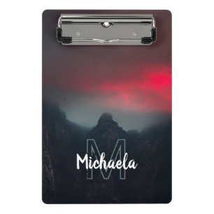 Mini Porte-bloc Monographie des nuages brûlants, du brouillard et 