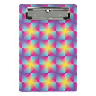 Mini Porte-bloc Mosaïque carrée abstraite de vecteur