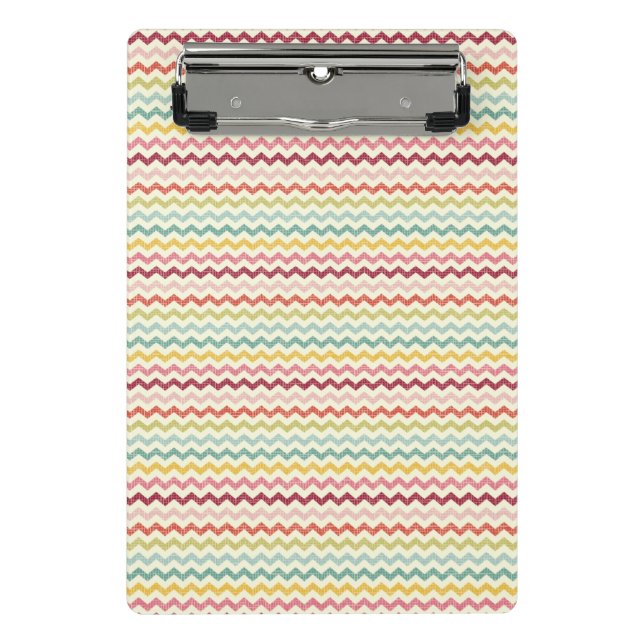 Mini Porte-bloc Motif 4 de Chevron (Devant)