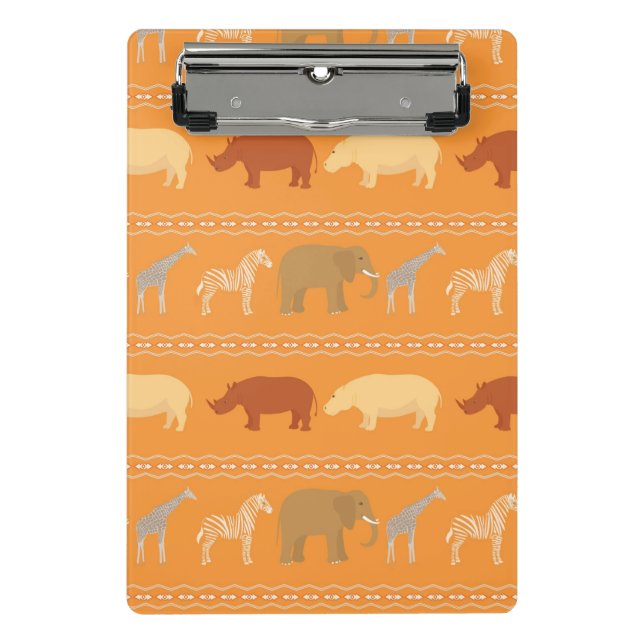 Mini Porte-bloc Motif africain (Devant)