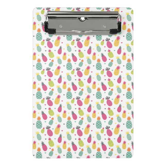 Mini Porte-bloc Motif d'ananas tropical amusant (Devant)