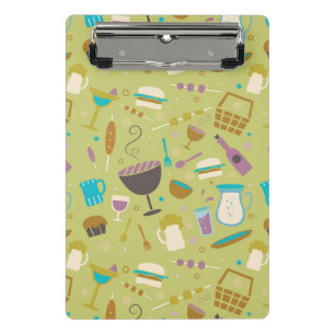 Mini Porte-bloc Motif de barbecue