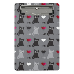 Mini Porte-bloc motif de chaton et de souris