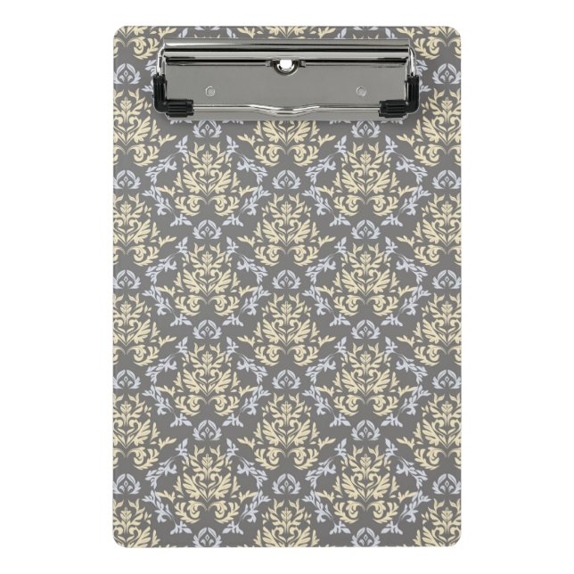 Mini Porte-bloc Motif de damassé (Devant)