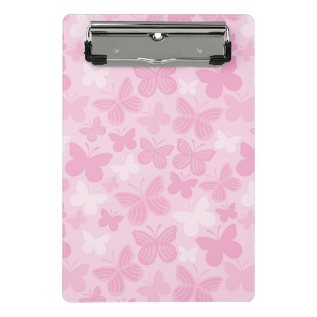 Mini Porte-bloc Motif de papillon (Devant)