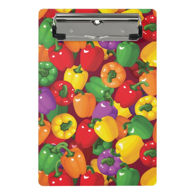 Mini Porte-bloc Motif de paprika (Devant)