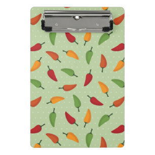 Mini Porte-bloc Motif de poivre de piments
