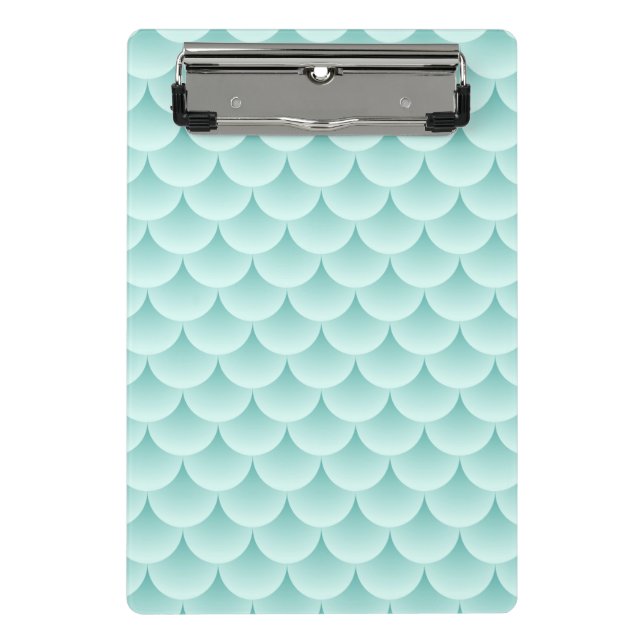Mini Porte-bloc Motif d'échelles de poissons (Devant)