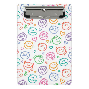 Mini Porte-bloc motif des sourires