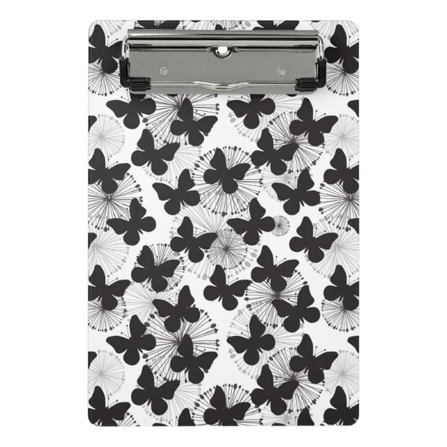 Mini Porte-bloc motif d'un papillon (Devant)
