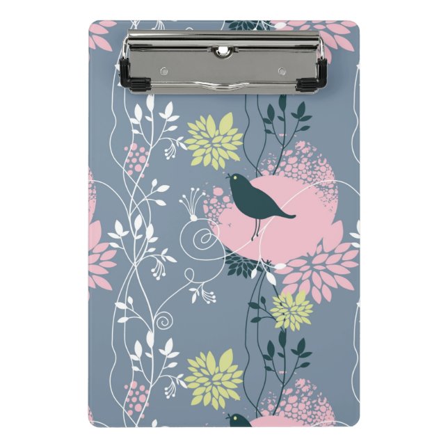 Mini Porte-bloc Motif floral (Devant)