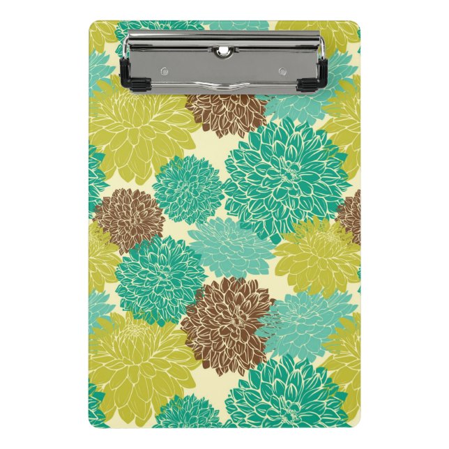 Mini Porte-bloc Motif floral 12 (Devant)