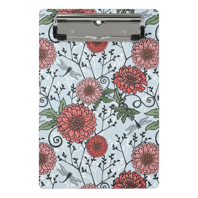 Mini Porte-bloc Motif floral 3 (Devant)