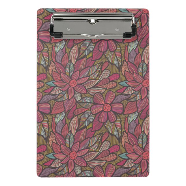Mini Porte-bloc Motif floral 4 2 (Devant)