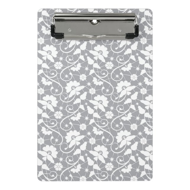 Mini Porte-bloc Motif floral de dentelle (Devant)