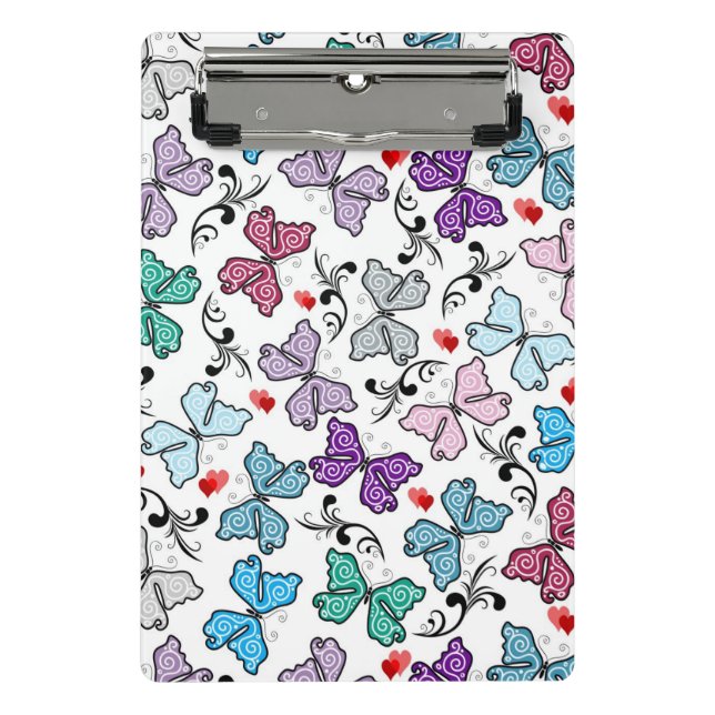 Mini Porte-bloc Motif floral de Valentine (Devant)