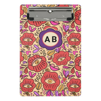 Mini Porte-bloc Motif floral Lucky Eye