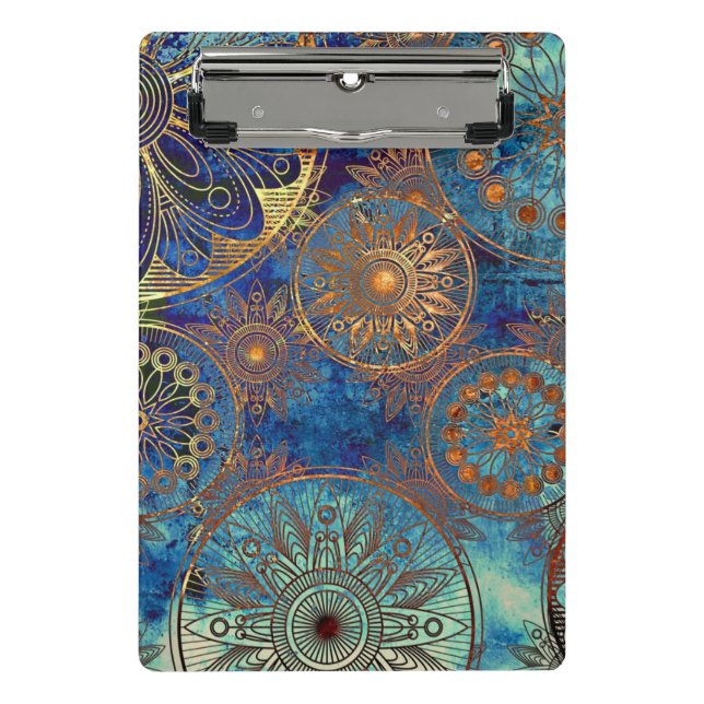 Mini Porte-bloc Motif grunge d'art (Devant)