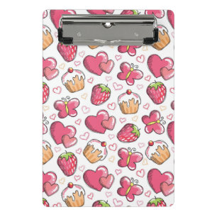 Mini Porte-bloc motif romantique de nourriture