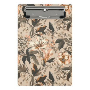 Mini Porte-bloc Motif vintage Floral Mini Porte - bloc