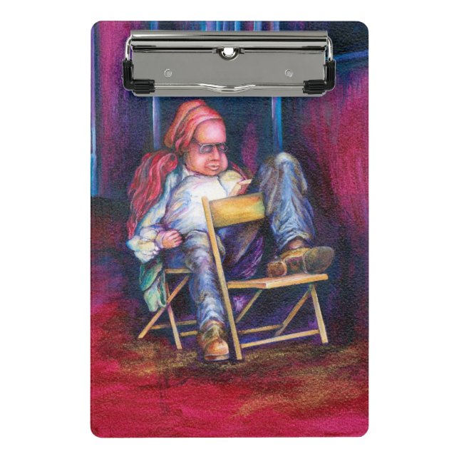 Mini Porte-bloc Norman préfère dessiner dans son sommeil (Devant)