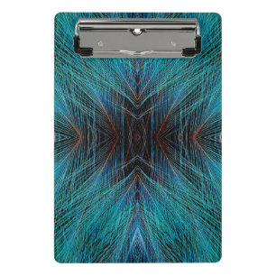 Mini Porte-bloc Oiseau de Paradis Plume Fractale