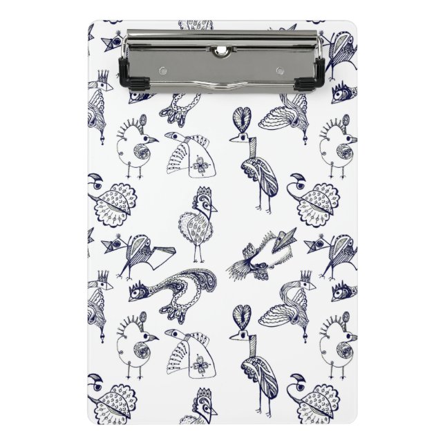 Mini Porte-bloc Oiseaux fruités (Devant)