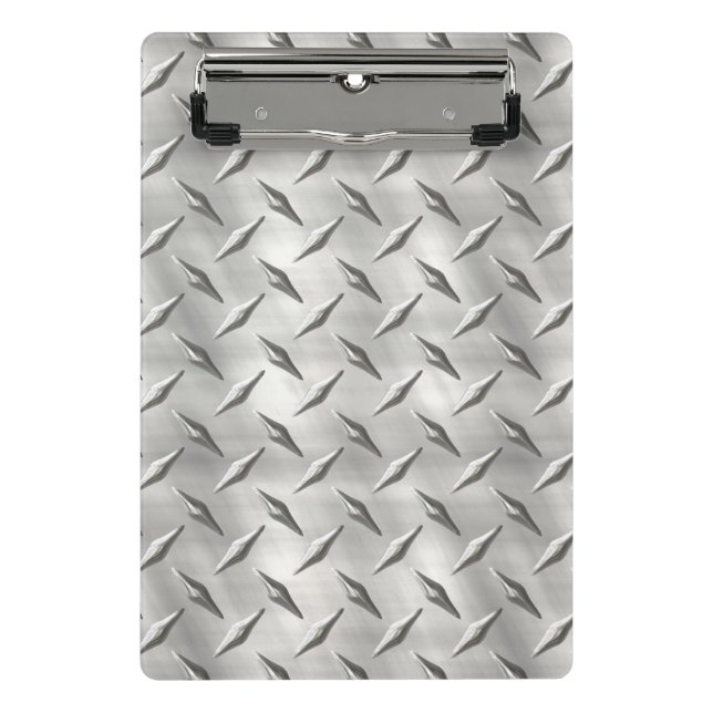 Mini Porte-bloc Options d'image Diamond Plate 1-8 (Devant)