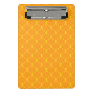 Mini Porte-bloc Orange jaune 18