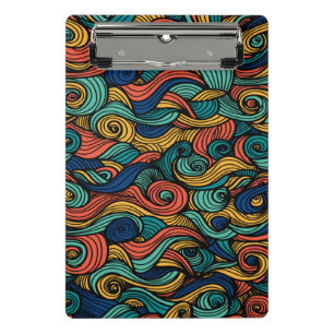 Mini Porte-bloc Paisley haché